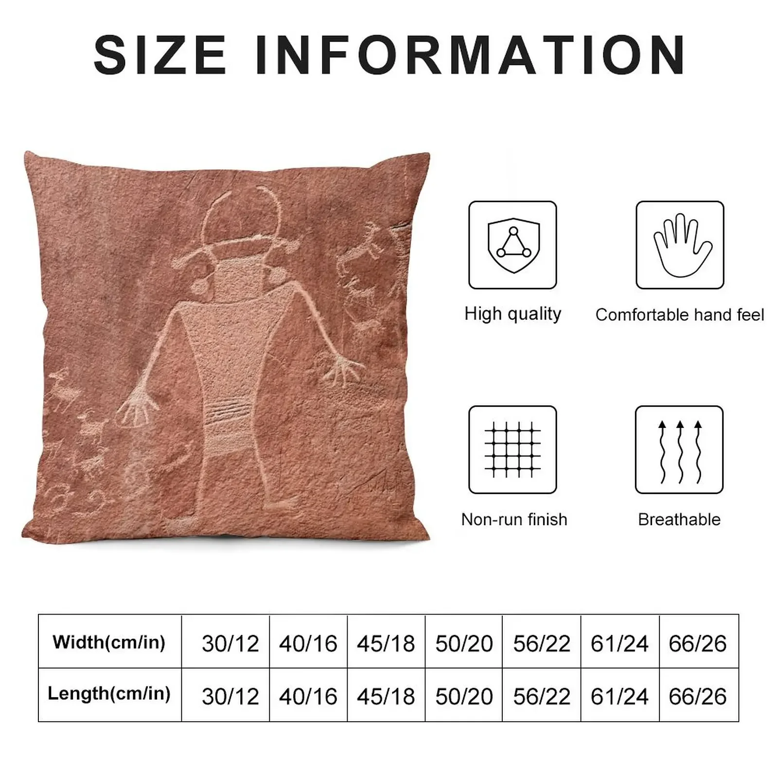 Capitol Reef National Park Petroglyphs Throw Pillow Ornamental Pillow Christmas Pillowcase pillow