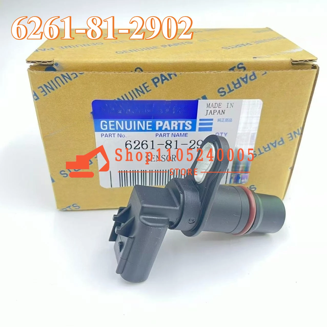 

1PCS 6261-81-2902 6261812901 for Excavator Speed Crankshaft RPM Sensor IC Electronic Components