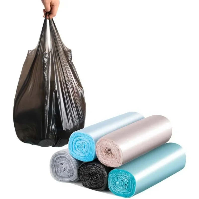 

Trash Bags, 5 Rolls/100 Counts Small Garbage Bags for Office, Kitchen,Bedroom Waste Bin,Colorful Portable