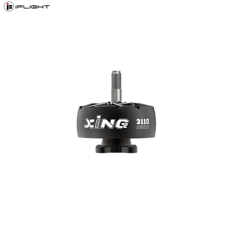 Iflight xing2 3110 1600kv 1250kv 6s 900kv 8s motor sem escova com eixo de liga de titânio de 5mm para rc fpv cinelifter x8pro protek60