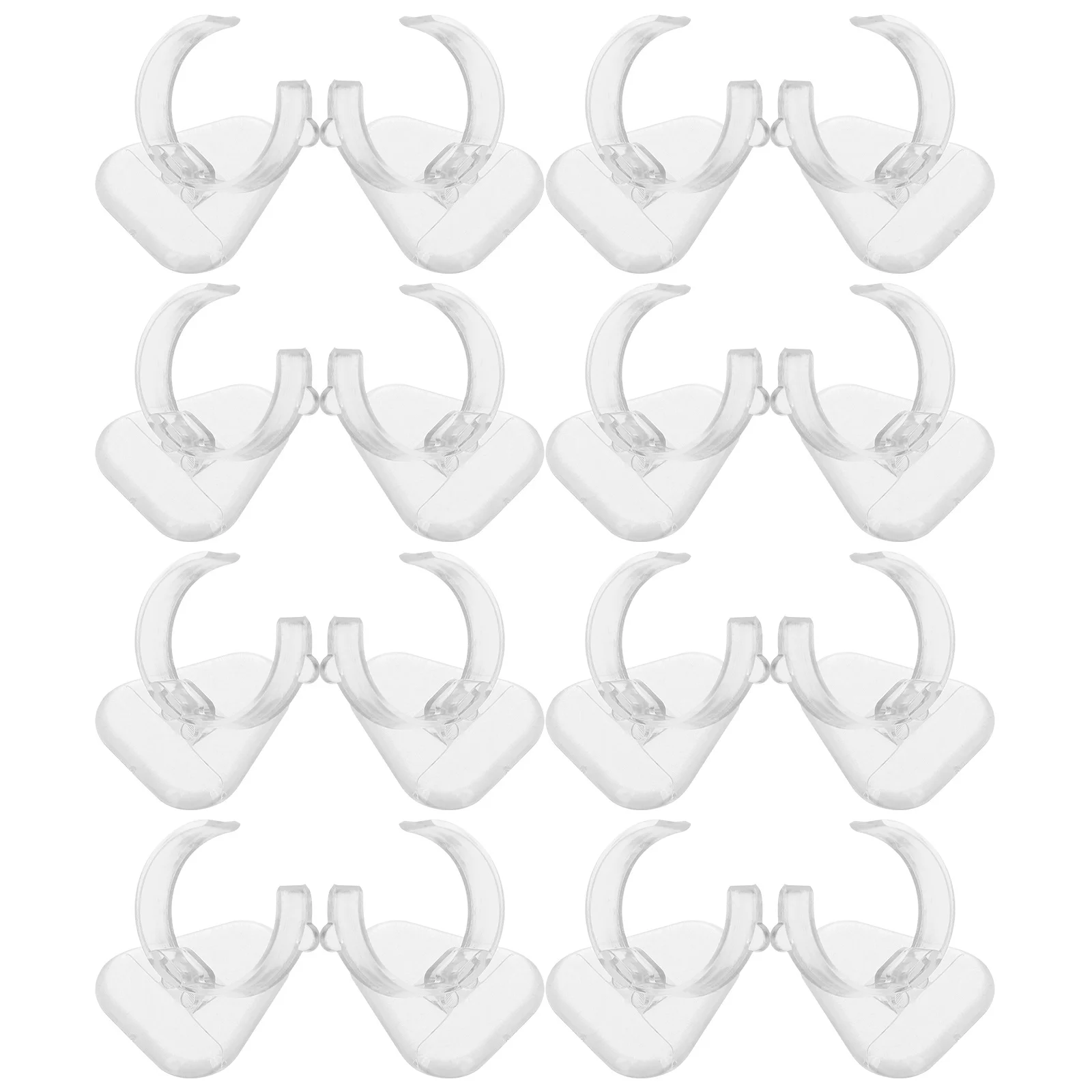 

20Pcs Ring Display Stand Elegant Jewelry Holder Small Organizer Decorative Storage for Rings Necklace Bracelet Display