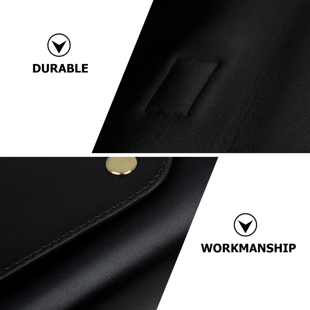 1Pcs Flute Bag Portable Handbag Black Lightweight Case Durable Waterproof Musical Instrument Storage Box Carrying