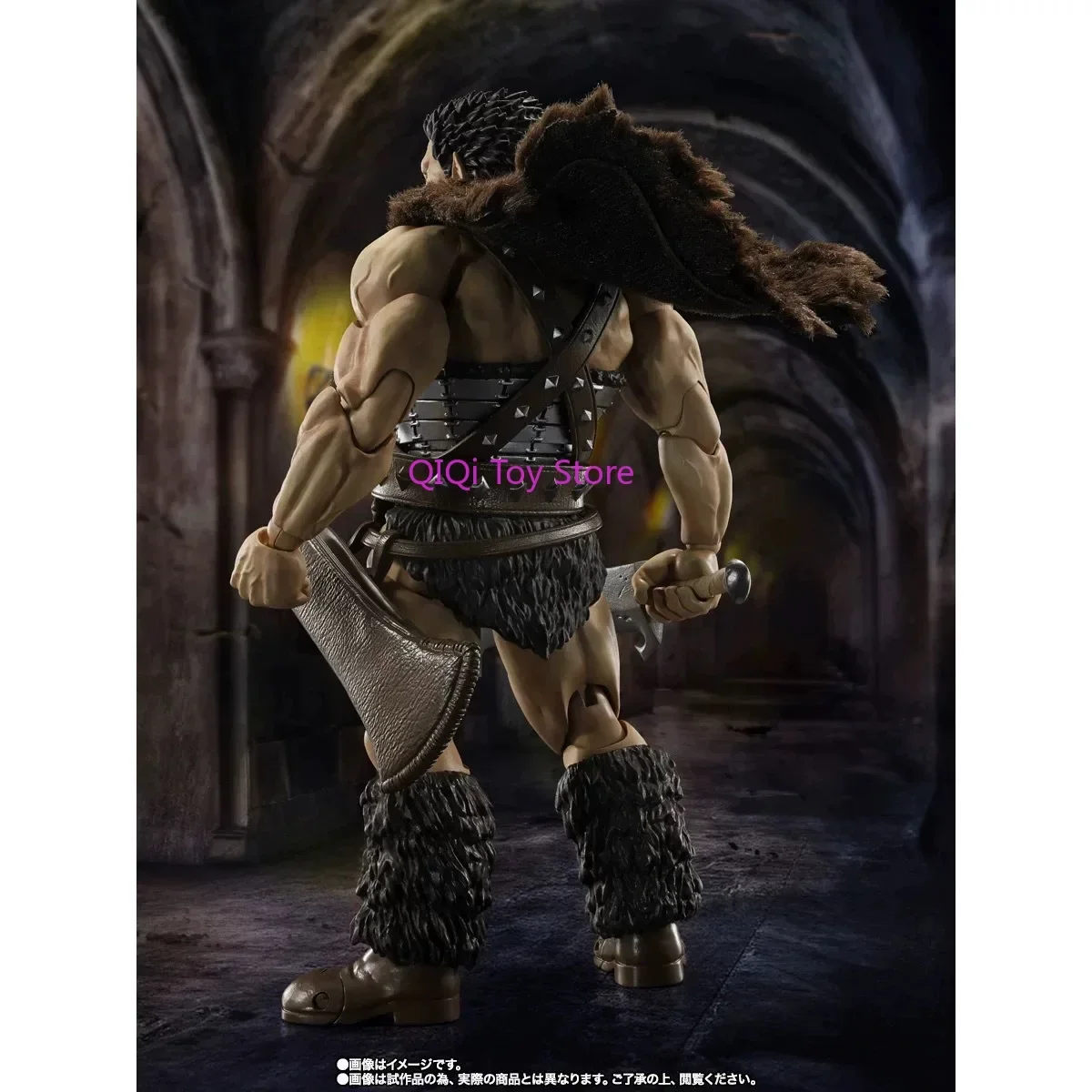 Bandai SHF espada viento leyenda marca guerrero inmortal Zuo Zode León buey articulación móvil artesanía genuina