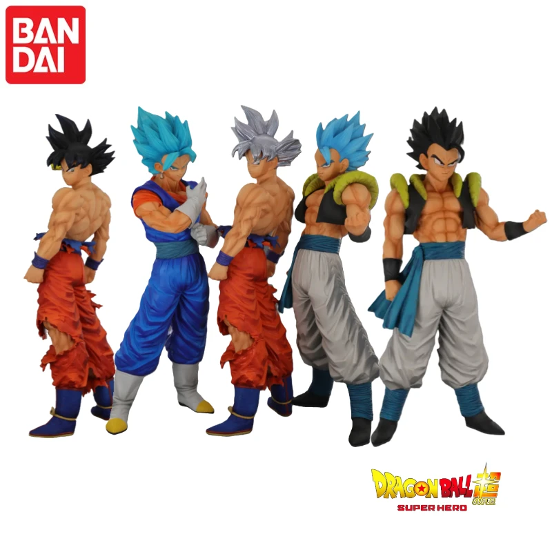 In Stock！BANDAI Ichiban Kuji Dragon Ball Super EXTREME SAIYAN Ultra Instinct Goku SSGSS Vegeta Gogeta Anime Figures Models Toys view 6