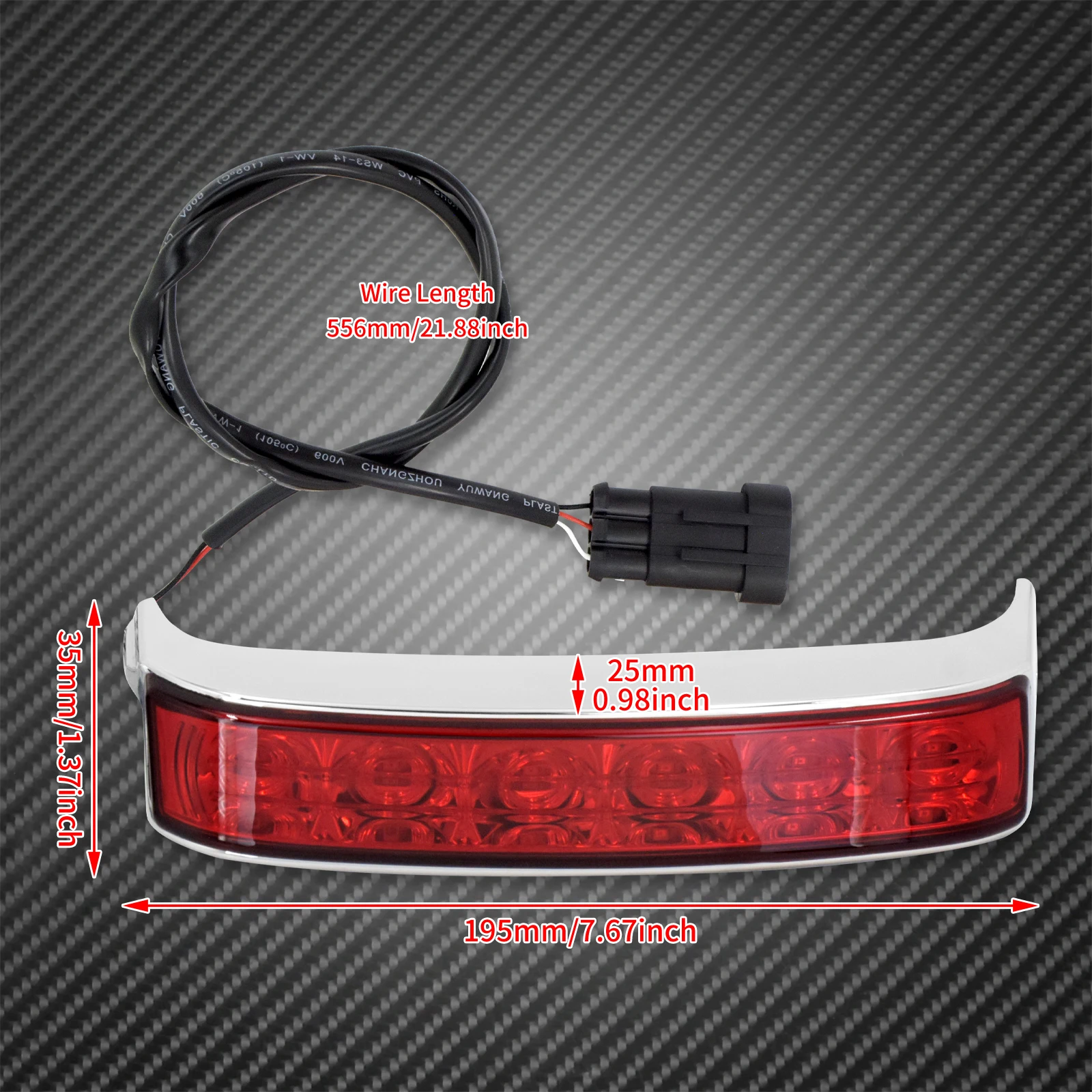 Tył motocykla sakwa bagaż lampa tylna wkręcana lampa osłona obiektywu dla Harley Touring Road King FLHR 2014-2021 2022 Ultra Limited — zdjęcie 7