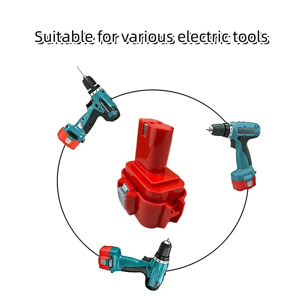 Untuk Makita 9.6V 4800/6800/9800/12800mAh Ni MH baterai isi ulang peralatan listrik baterai PA12 1220 1222 1235 1233S