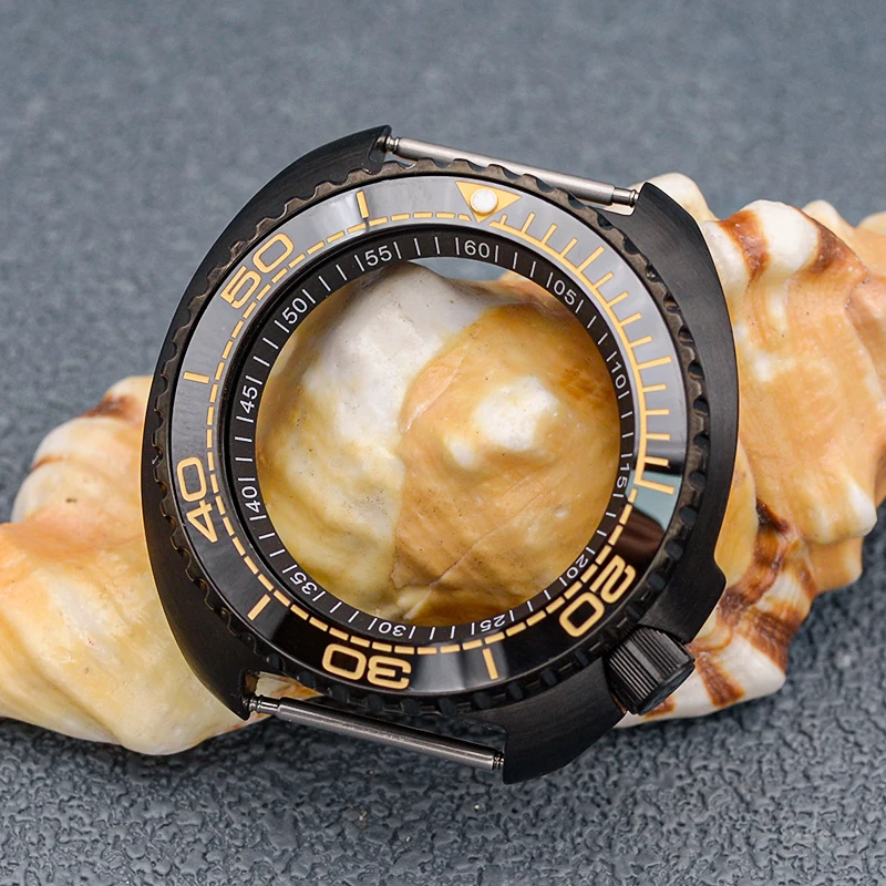 Seiko เคสใสด้านหลังพอดีกับ skx 6105 6309 NH36 NH35หอยเป๋าฮื้อเต่าญี่ปุ่นเปลี่ยนอะไหล่นาฬิกาเคลื่อนไหวอัตโนมัติ