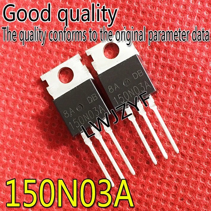 (1 pieza) Nuevo chip grande original 150N03A 150N03 TO-220 30V150A MOSFET Envío rápido