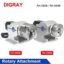 DIGRAY Laser Engraving Machine Rotating Device Rotating Axis D69B/D80B Engraving Machine Rotating Accessories