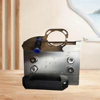 45 Degree Tile Chamfer Cutting Bracket for 100 Type Angle Grinder Adjustable Versatile 5.3x11.8inch Accessories Holder Tool