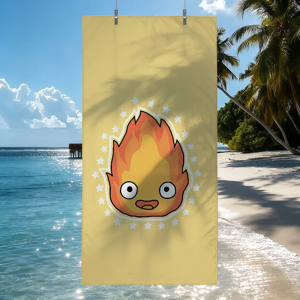 Cute Flame Z-Zings Cartoon Fire Anime Towel Soft Pool Gift For Travel Gym Shower Camping Quick Dry Sports Beach Towels