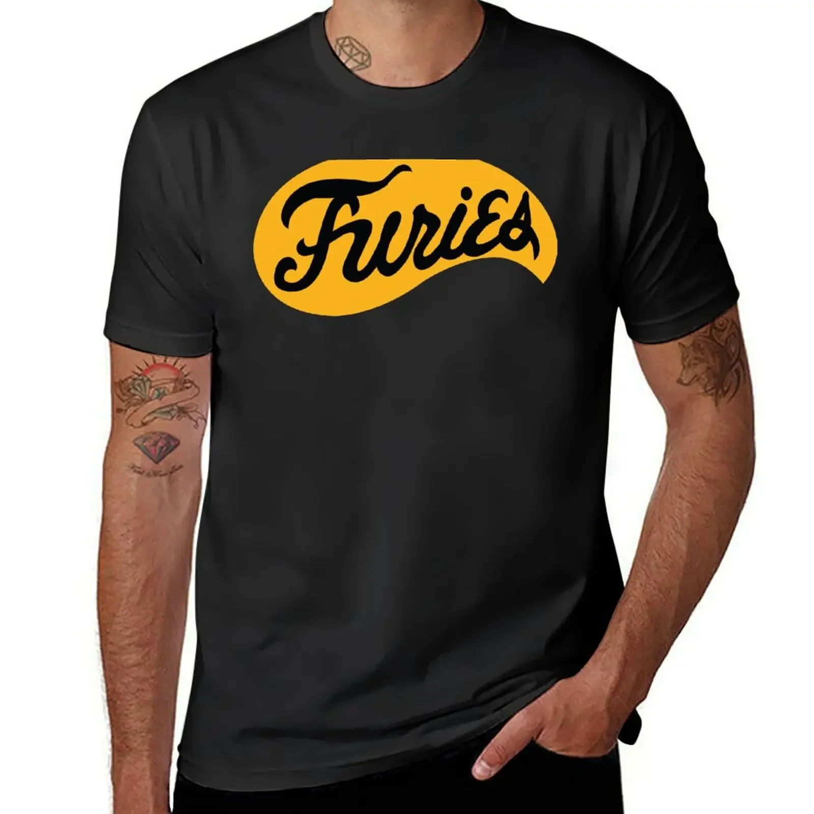 

Baseball Furies' Logo, The Warriors T-Shirt vintage anime shirt anime graphic t shirts tops t shirt for men