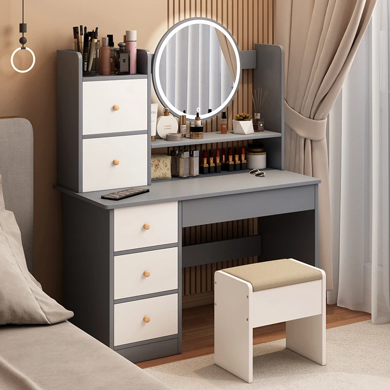 

Coffee Modern Vanity Table Kids Luxury Mobile Big Organizer Garden Folding Dressing Vintage Garden Vestidores Home Furniture