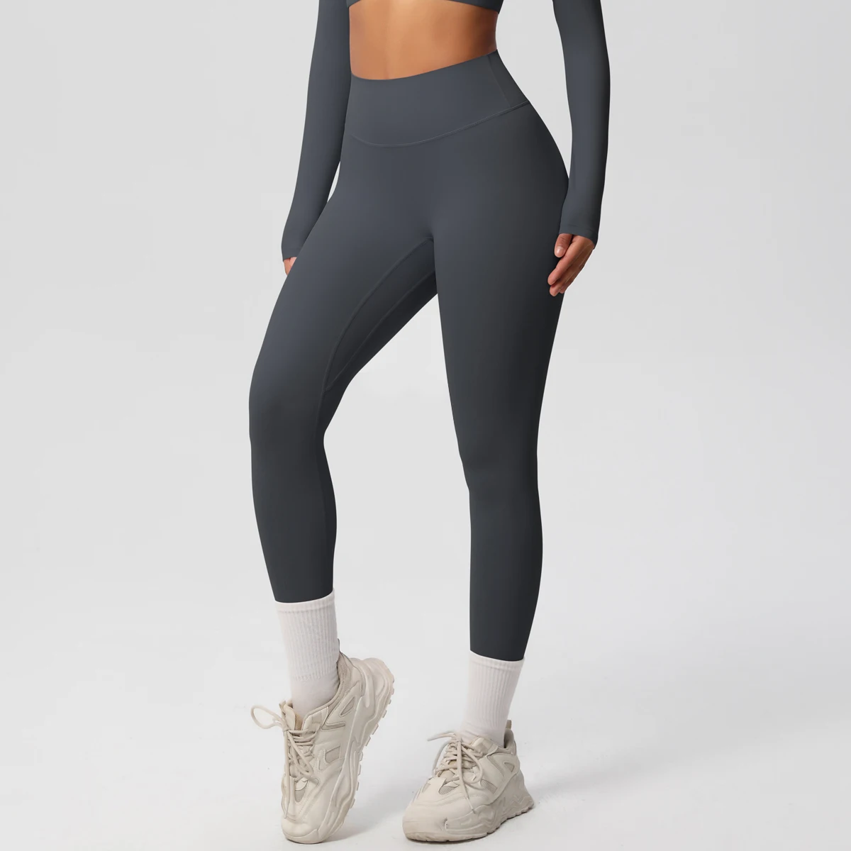 Yoga-Leggings, hohe Taille, nacktes Gefühl, Leggings für Damen, Fitness, Laufen, Yoga-Hose, Energie, Fitnessstudio, enge Leggings, lässige Workout-Leggings – Detail 27