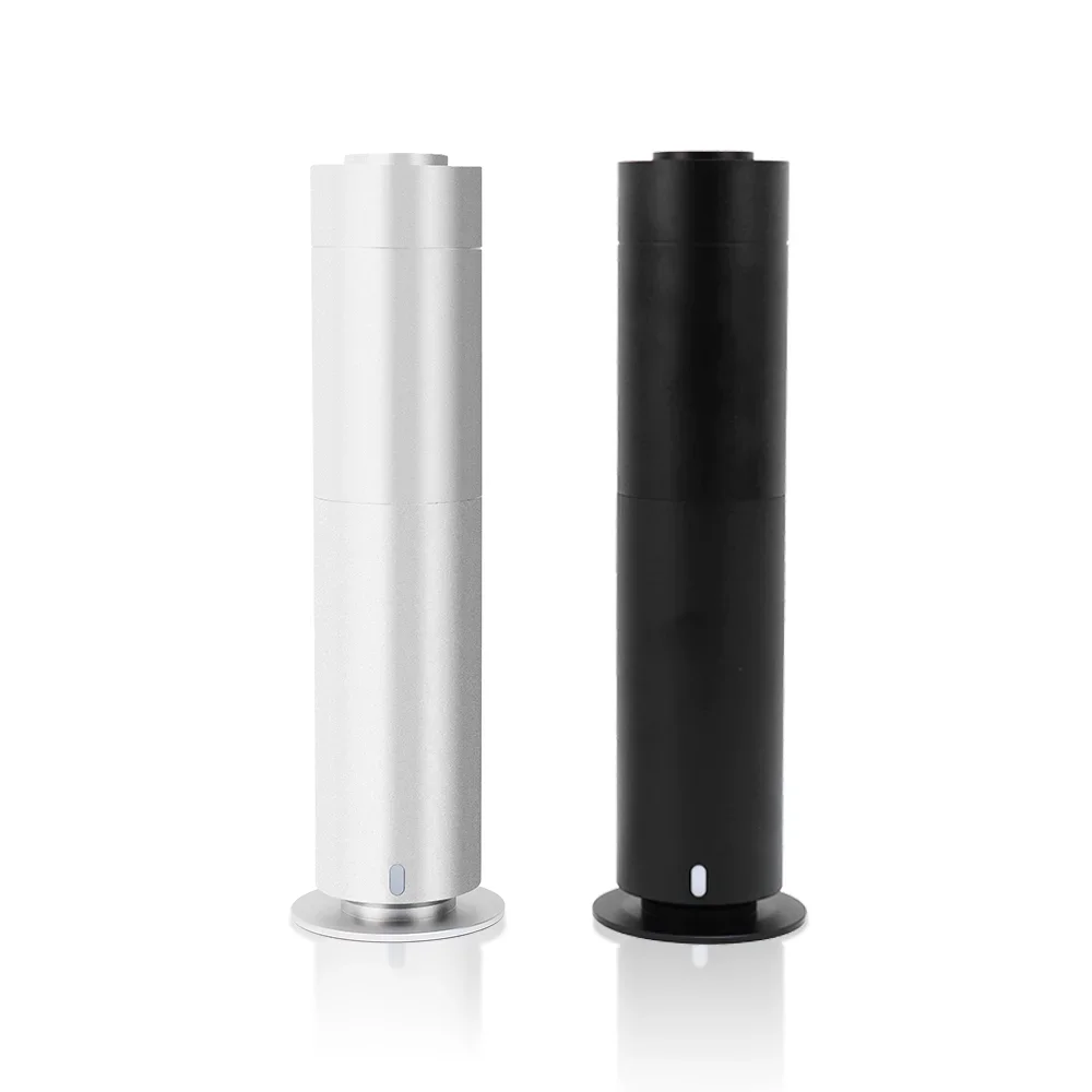 Difusor d'aroma de tour en metal moderno telecomando de 120ml, difusor de parfum élégant con télécommande