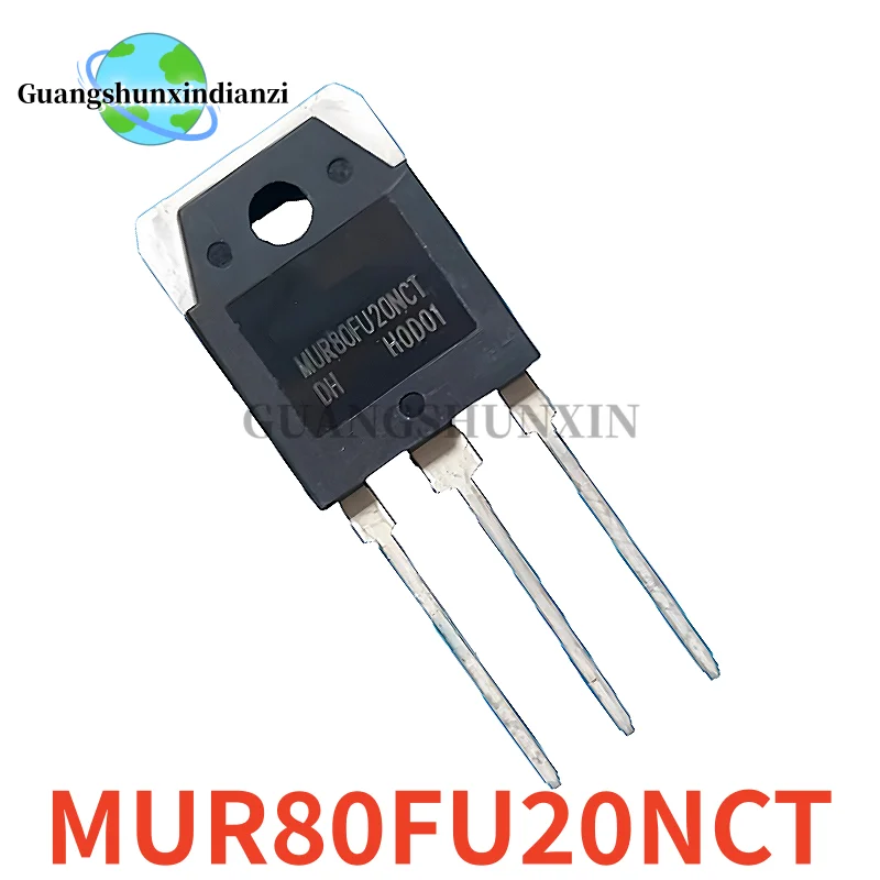 5-10PCS 100% NEW MUR80FU20NCT TO-3P 80A 200V Schottky diode Best Quality transistor In stock