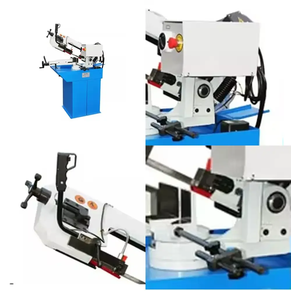 

Senmo BS-215G Metal Band Saw Machine Manual Tension Gear Drive with Swivel Frame New Condition