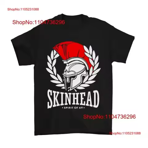 Skinhead Roman Trojan Helmet Punk Music Mens T Shirt 100 Cotton Idea vintage Washed designer clothes Stylish Soft graphic