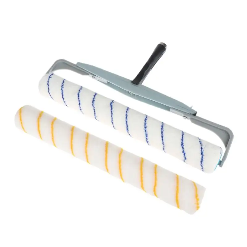 @*18 Inch Paint Roller Brush Premium Aluminum Alloy Frame Easy Operate Painting Handle Tool for Home Renovation Hobbyists