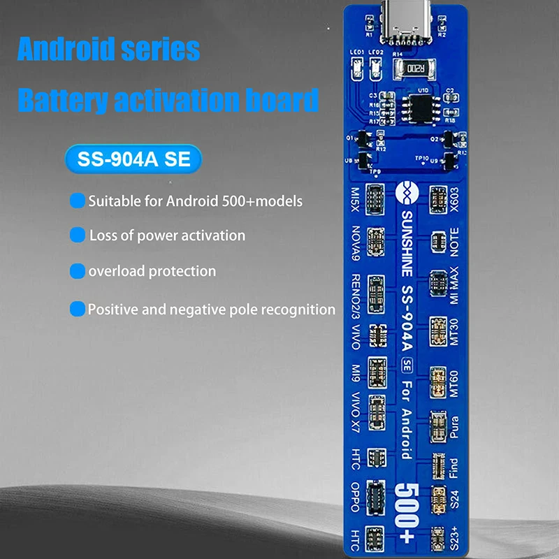 SS-904A SE Android Battery Activation Board Low-Power Activation For Android Phone Battery Activation In Repair Tool