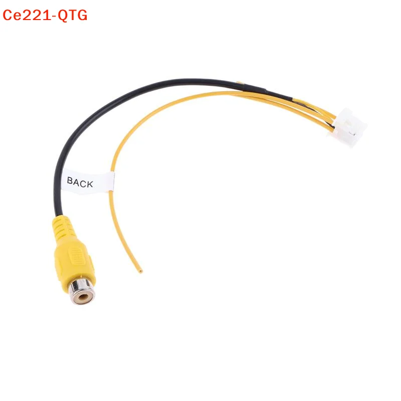 New 1pcs 10Pin Rear View Backup Camera Cable Adaptor  For Car Stereo Android Radio DVD Player Car Multimedia Monitor