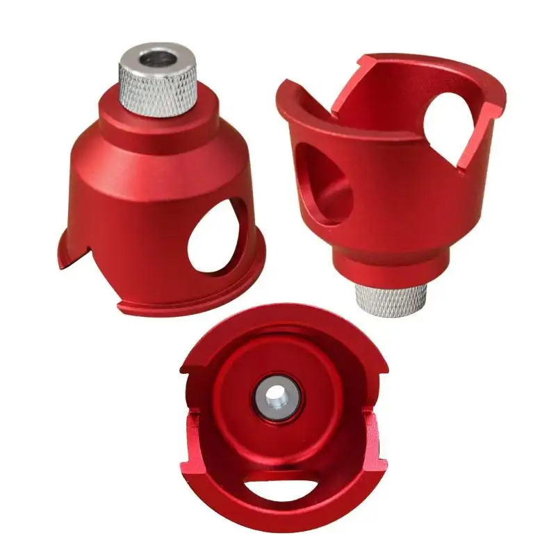 

Vertical Drill Guide Doweling Jigs Kit 3-10mm Drill Positioning Aluminum Straight Angled Guide Locator Hole Puncher Tool