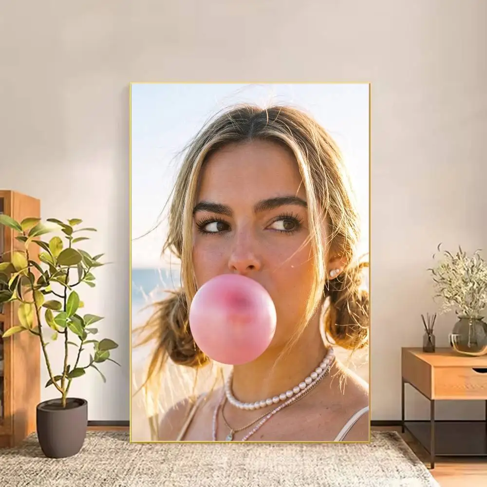Singer A-Addison Rae Diet Pepsi Poster Versatile HD Waterproof Wall Art Self-Adhesive Decor for Any Space Ideal Gift
