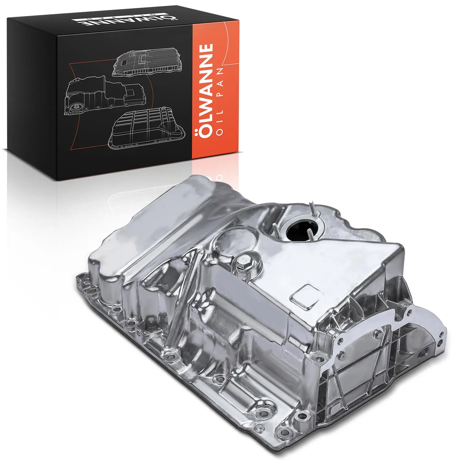 Frankberg 1x Oliepan motoroliebak voor BMW 3 Serie G20 Touring G21 320 330 5 Serie G30 Touring G31 520 530 11138580122 8580122 8580122