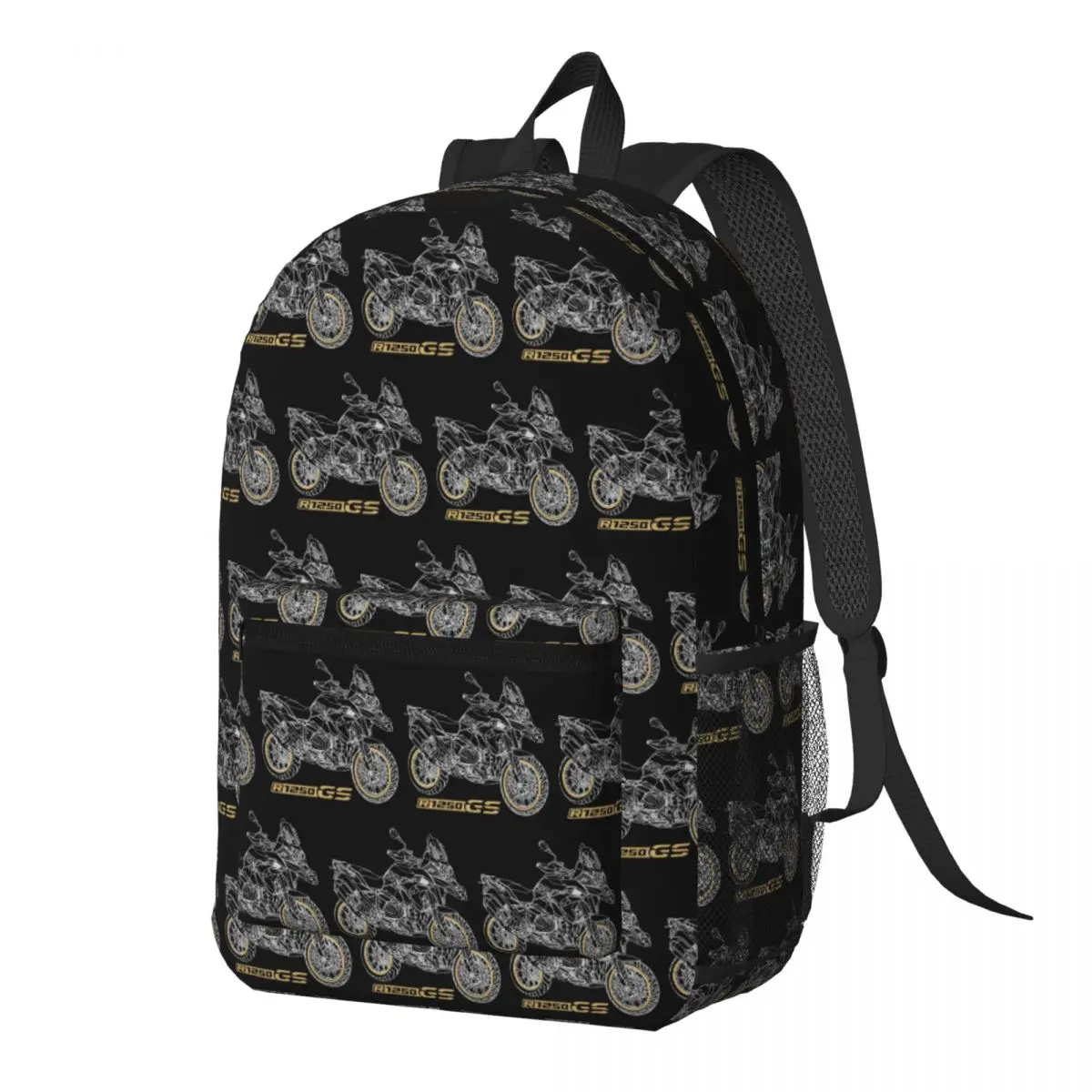 

GS 1250 R 1250 Adventure Motorcycle Backpack Daypack Large Capacity Children BookBag School Bag Shoulder Bags for Men Women
