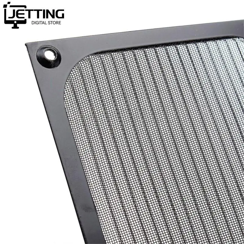 120mm PC Computer Fan Kühlung Staubdicht Staub Filter Fall Aluminium Grill Schutz