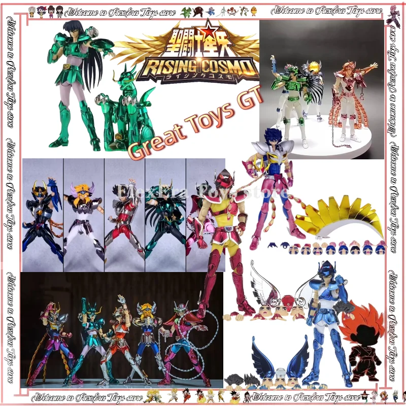 

In Stock Great Toys GT Saint Seiya Myth Cloth EX V1 Pegasus Dragon Shiryu Hyoga Cygnus Action Figure Collectible Model Hot Sale