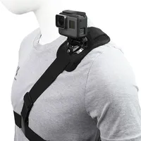 360° Shoulder Strap Mount Chest Harness Adapter For GoPro Hero 12 11 10 9 8 7 6 5 4 3+ 3 Black Edition Xiaomi Yi