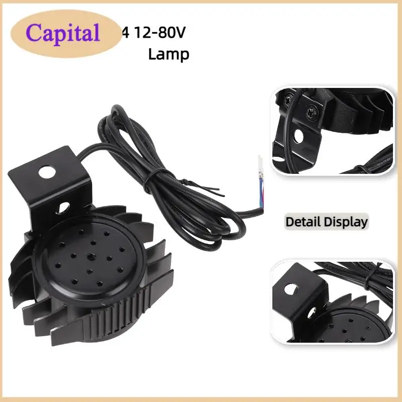 

Фары для безопасной езды ночью 4 фары 12-80 В фары бусины Высокояркие светодиодные фары для электрического скутера