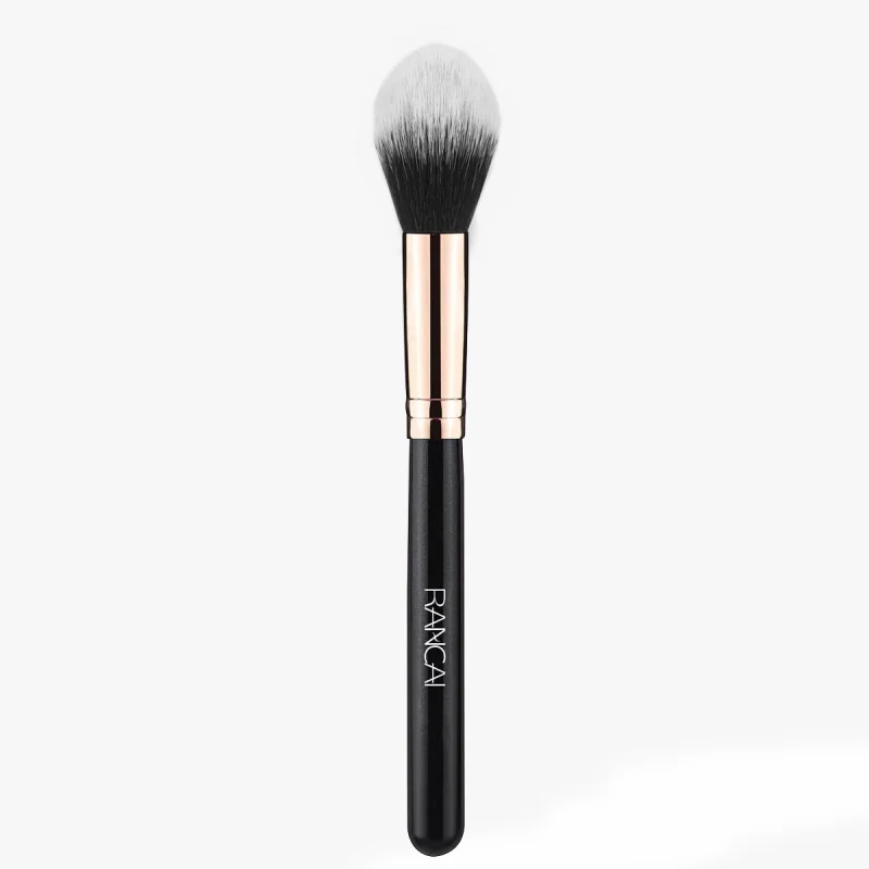 

RANCAILoose Powder Brush Blush Brush Complexion Brightening Brush Flame-shaped Makeup Brush Soft Bristle Makeup