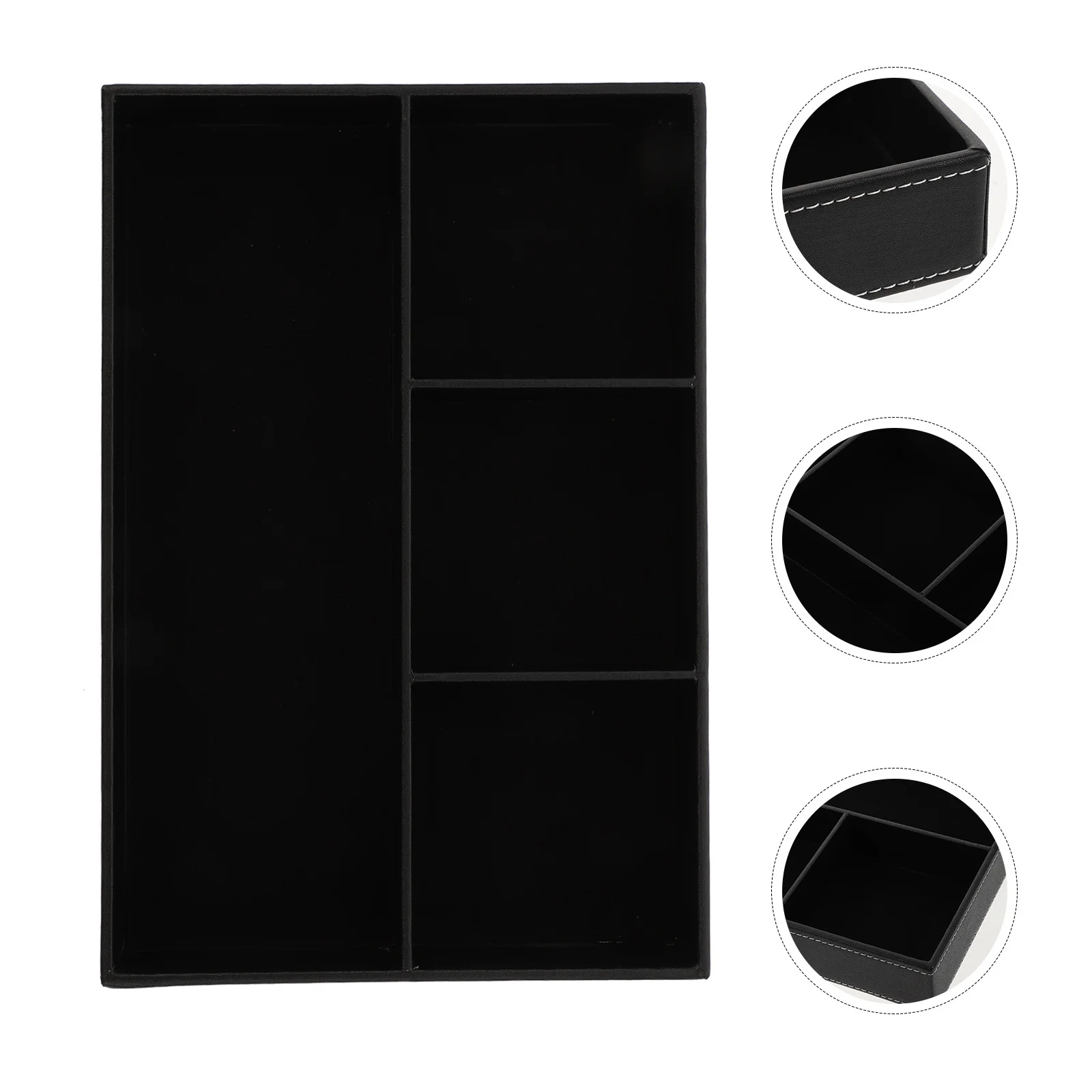 

1Pcs Jewelry Box Premium Desktop Storage Basket with Smooth Corners Sundry Organizer for Forks Spoons Keys Cosmetics