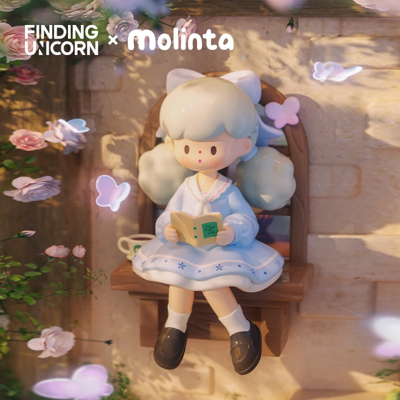 FINDING Umy CORN Molinta Minor Holiday Series Blind Box, MYcottages Y BOX, Ensemble complet, Jouet de collection, Cadeau d'anniversaire, Modèle ocaMADE, 6 pièces