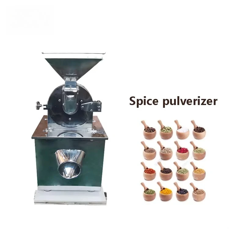 Commercial Grain Herb Grinder Sugar Cane Kava Superfine Grinding Pulverizer Machine