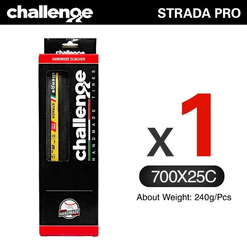 Strada Pro 700X25C ロードバイクタイヤ イエロー 300TPI