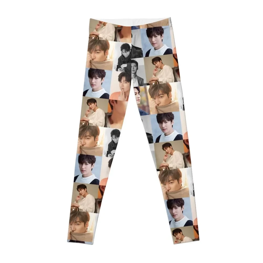 

Lee Min Ho Collage - Cancer Zodiac Leggings Women's fitness Women's sports Jogger pants sports for push up Womens Leggings