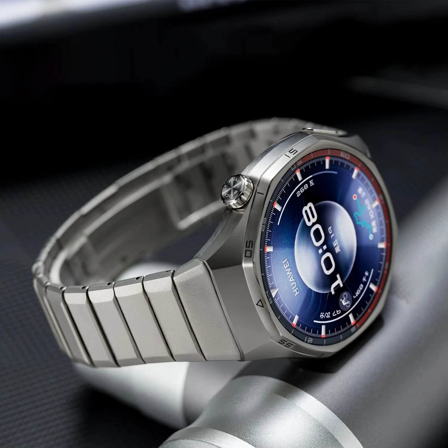 Official 1:1 No Gap Titanium Strap for Huawei Watch GT 6 Pro Luxury Metal Bracelet correa Huawei Watch GT6 Pro Specialized Strap image 3