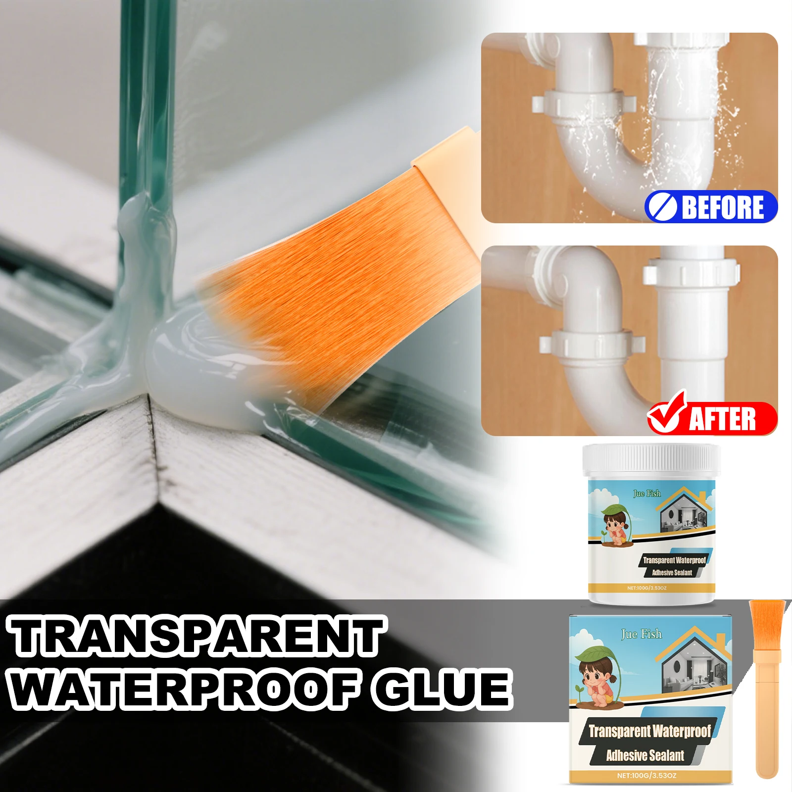 Jue Fish Transparen…