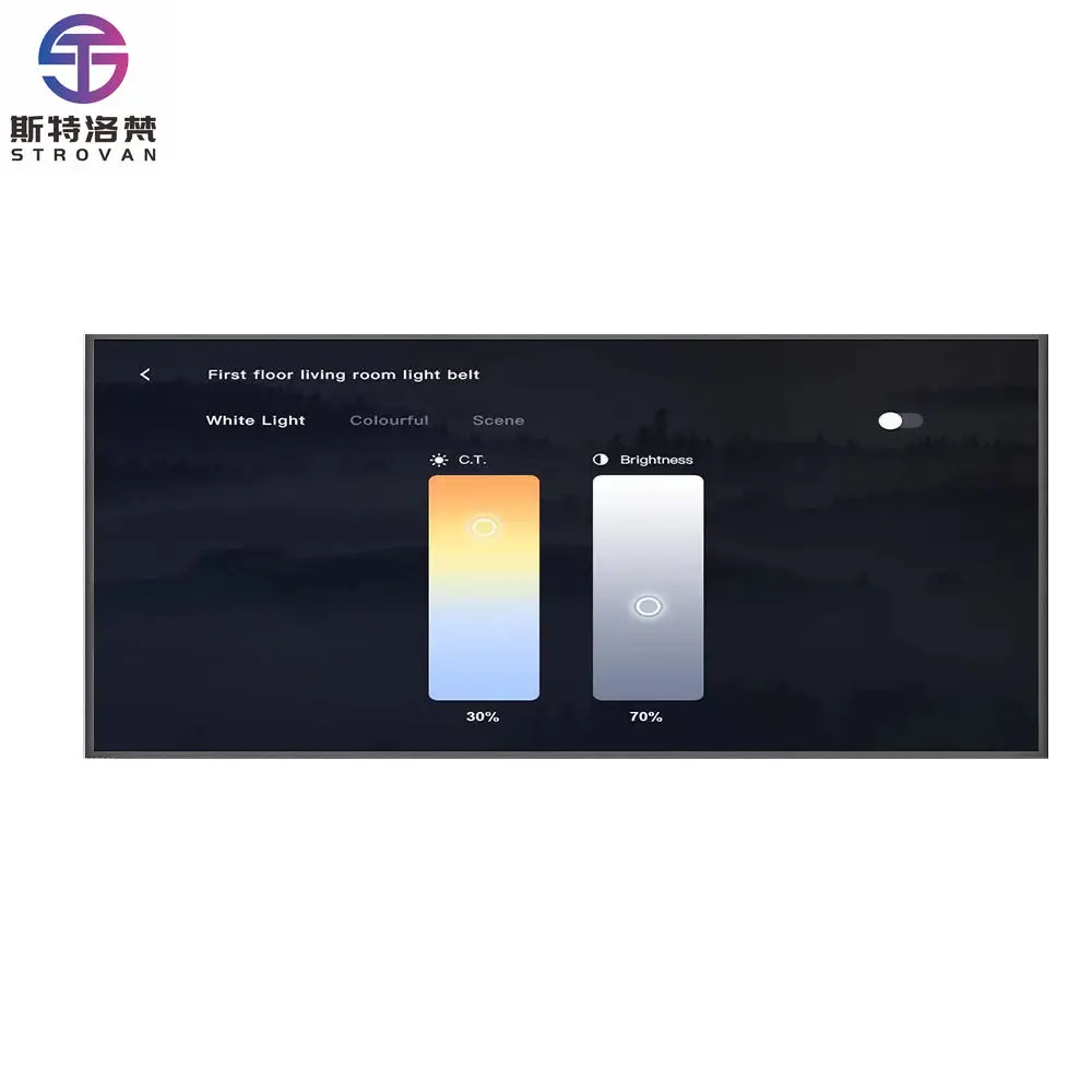 

ZXHK 12-Inch Smart Home System Multi-Function Music Host Wifi Zigbee Gateway BLE Wall Tuya Central Control Panel IPS Display App