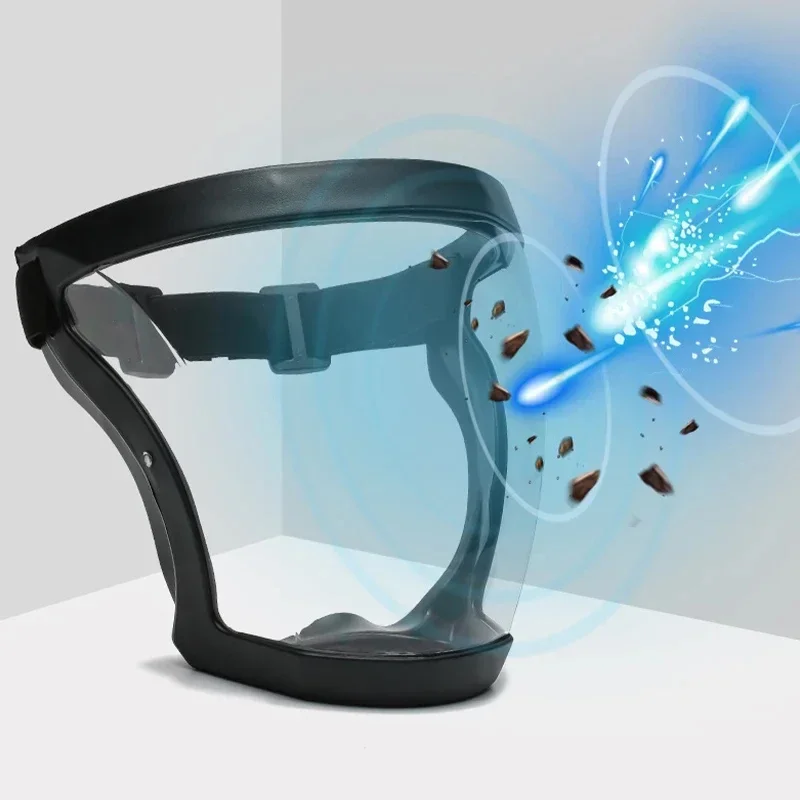 

‌Full Face Protective Mask Anti Fog Clear Adjustable for Welding Medical Use Lightweight Comfortable Multi Purpose Safety Shield