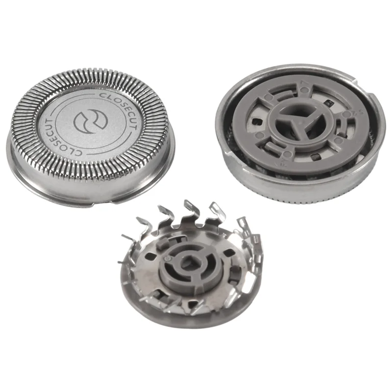 Venta de verano, 2 uds., cortadores de cuchillas de cabezal de afeitadora de repuesto para Norelco HQ4 HQ58 HQ56 HQ80