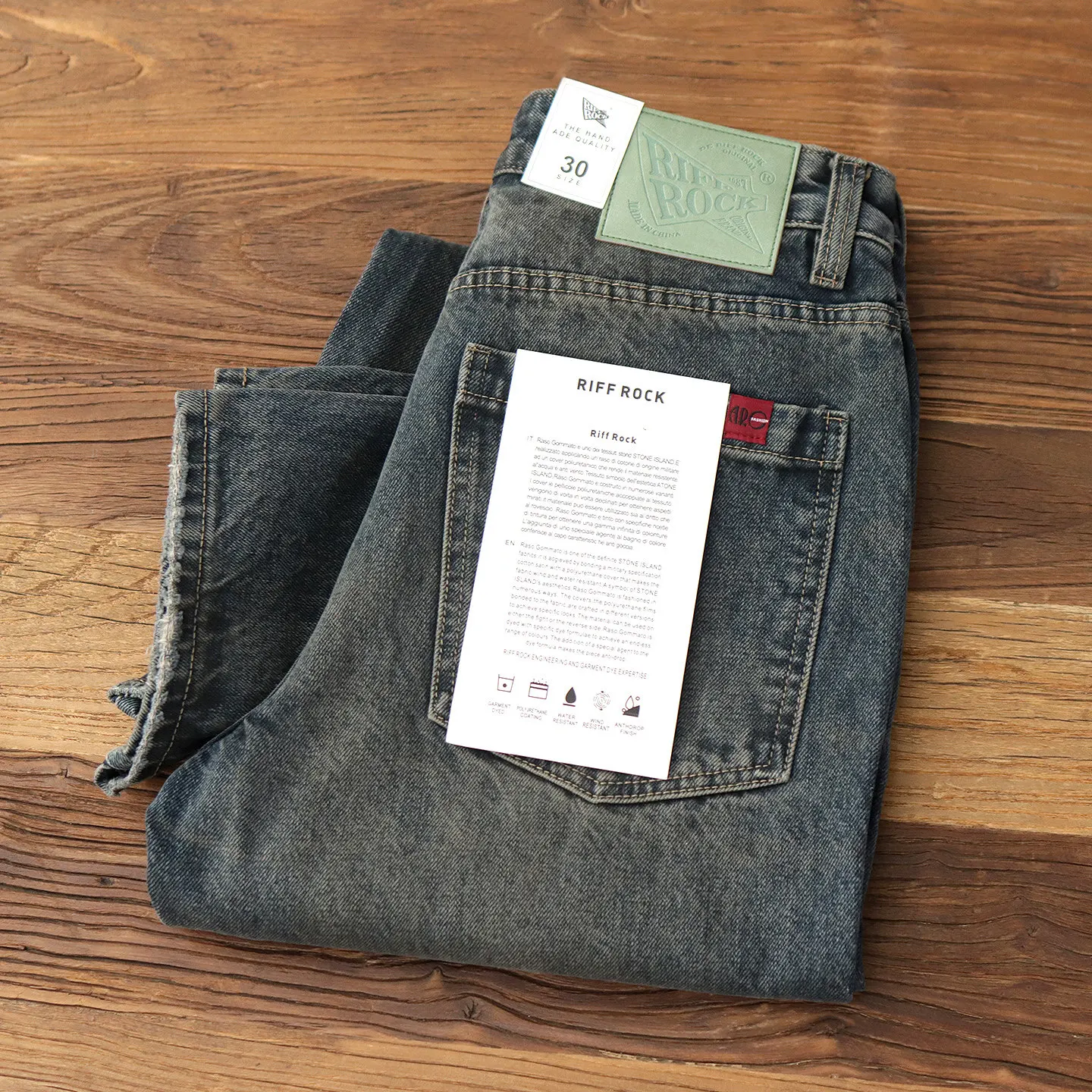 

Ретро-джинсы для мужчин, широкие, свободного кроя, с эффектом потертости, прямые, повседневные, из плотной ткани.