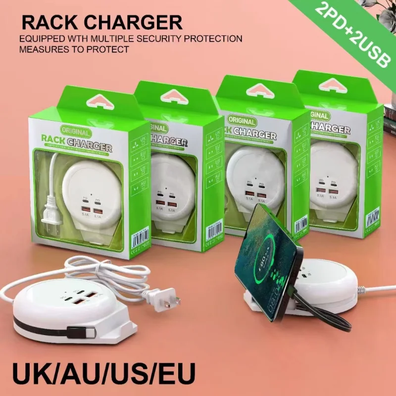 4 in 1 Usb Hub Splitter 4 USB Hub 4-port Hub PD Fast Charg High-speed for Iphone Huawei Xiaomi Charging Docking Station