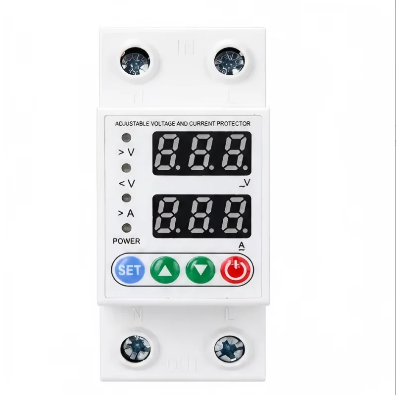 

Over Under Voltage Current Limiting Protection Device Voltage Protector Electric Components Industrial Controls