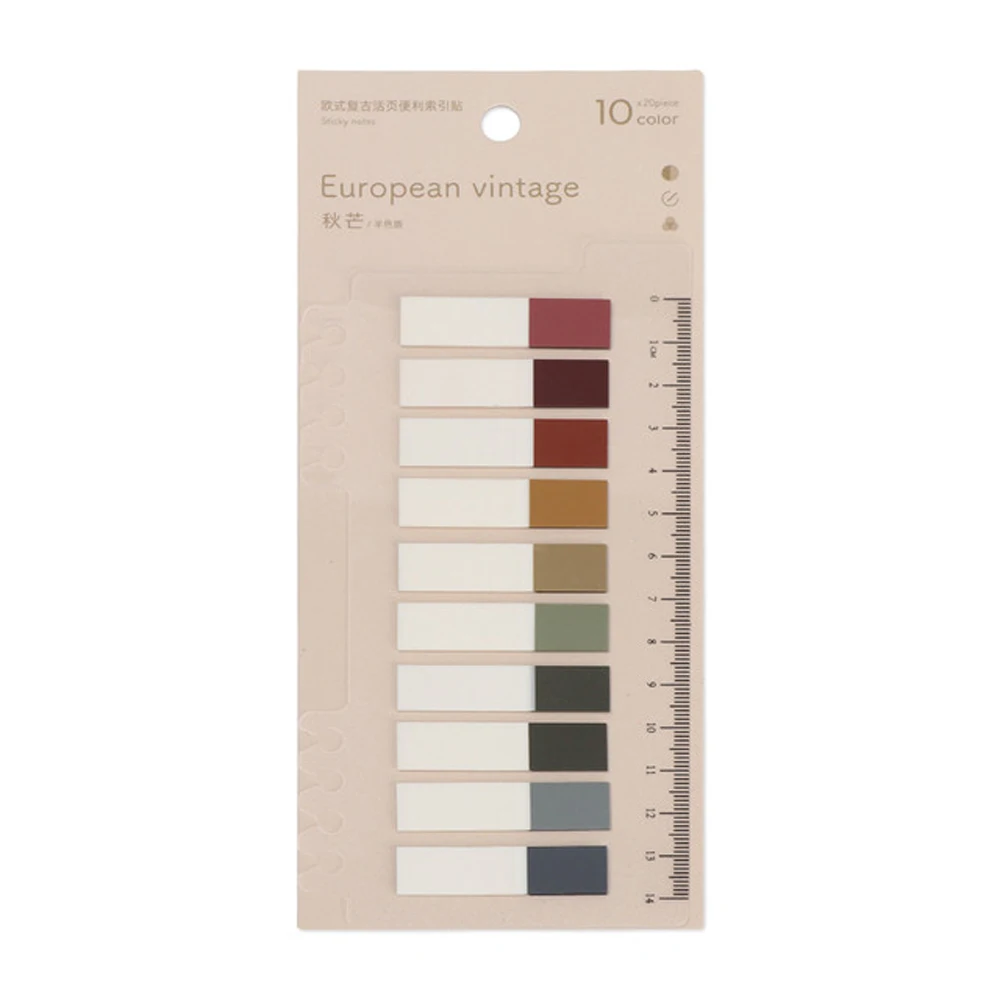 

200 листов самоклеящихся стикеров для заметок, закладок, маркеров страниц, бумажных наклеек, индексных флажков и вкладок