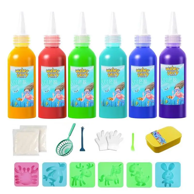 

Aqua Fairy Water Gel Aqua Fairy Toy Set For Kids Kids Craft Kit For Sea Creature Water Elf Kit Fun And Early Education Toys For