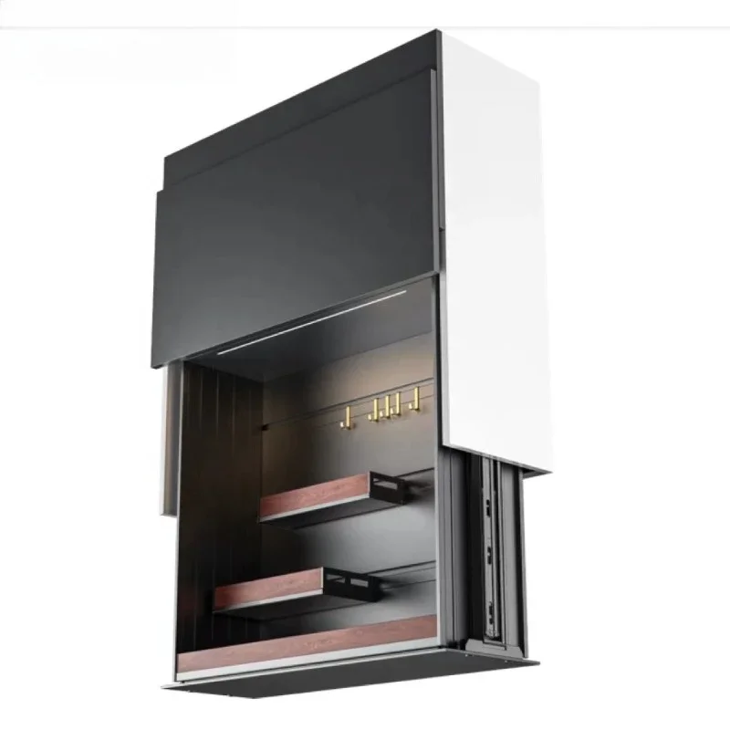 

Intelligent lifting cabinet electrically adjustable height